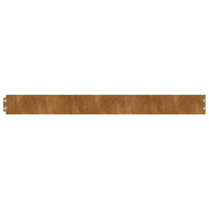 Lawn Edgings 50 Pcs Flexible Corten Steel