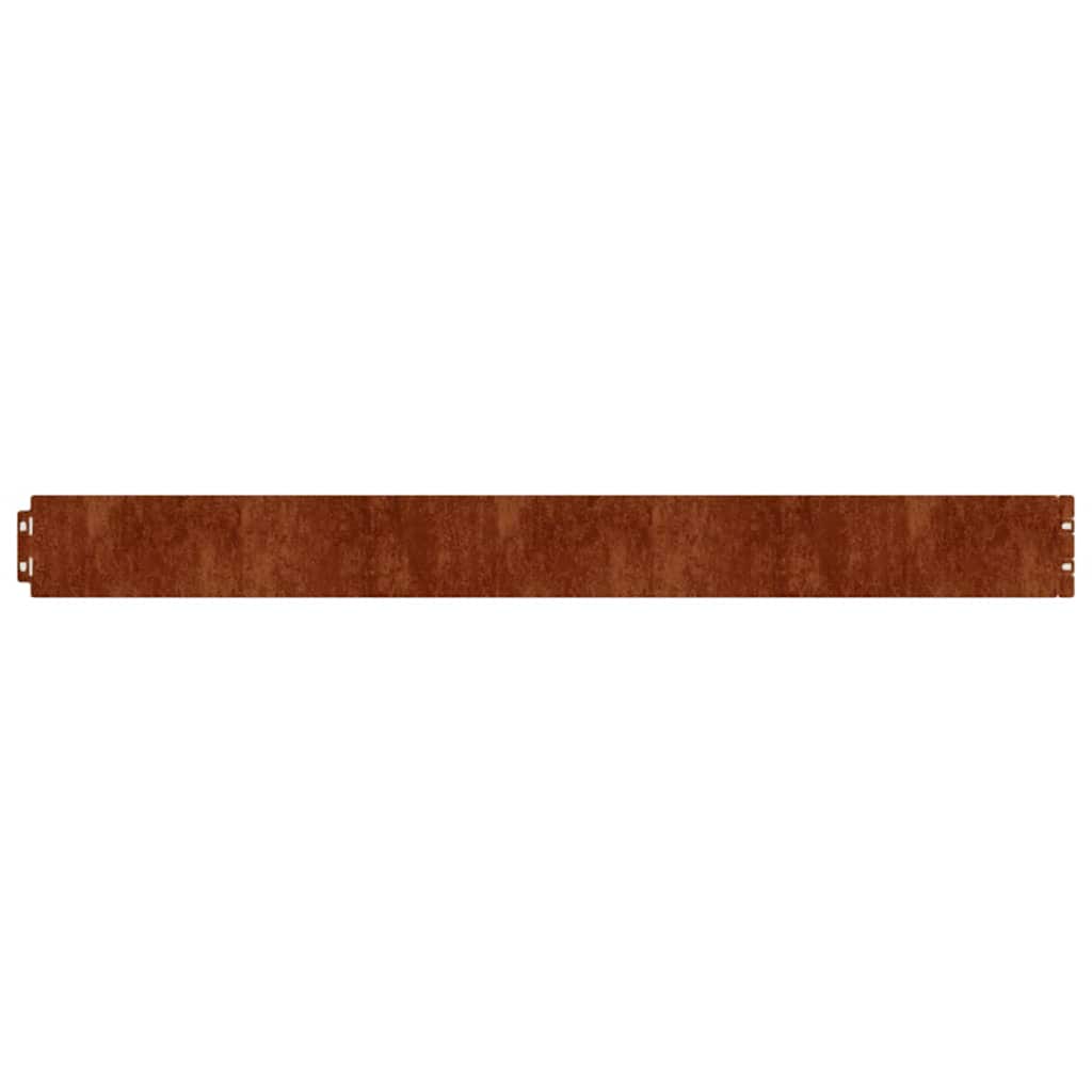 Lawn Edgings 50 Pcs Flexible Corten Steel