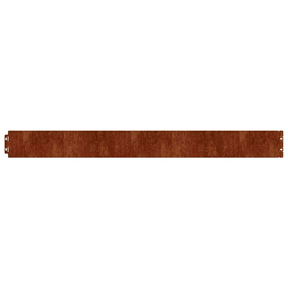 Lawn Edgings 50 Pcs Flexible Corten Steel