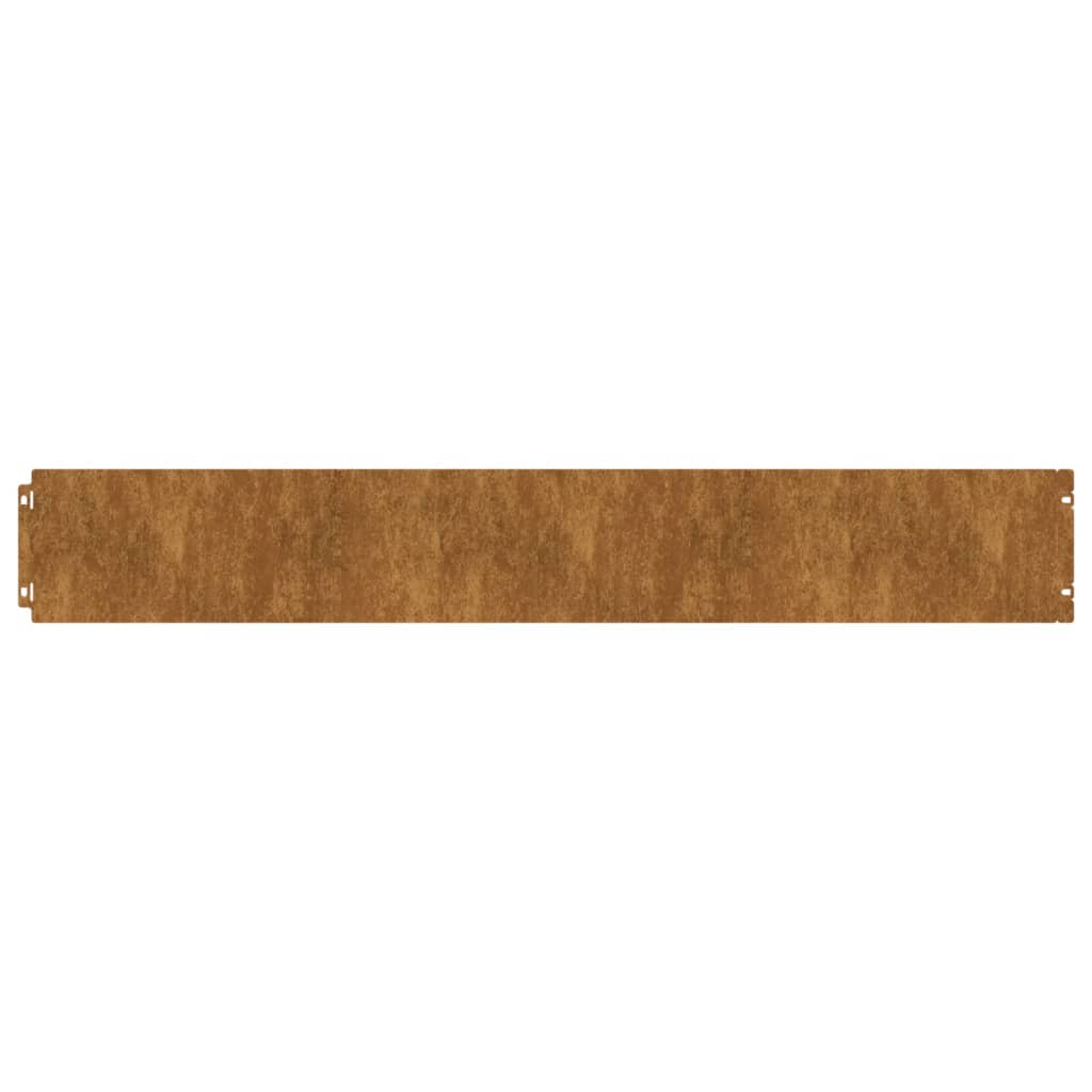 Lawn Edgings 10 Pcs Flexible Corten Steel