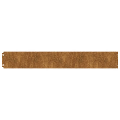 Lawn Edgings 10 Pcs Flexible Corten Steel