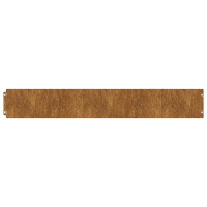 Lawn Edgings 50 Pcs Flexible Corten Steel