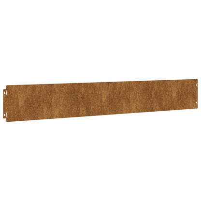 Lawn Edgings 50 Pcs Flexible Corten Steel