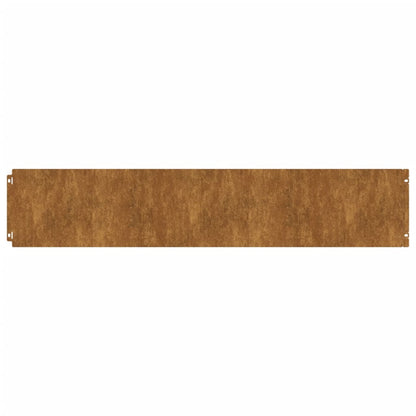 Lawn Edgings 10 Pcs Flexible Corten Steel
