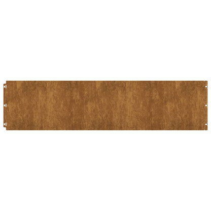 Lawn Edgings 10 Pcs Flexible Corten Steel