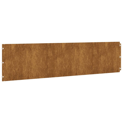 Lawn Edgings 10 Pcs Flexible Corten Steel