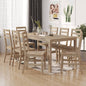 Dining Chairs 2 Pcs Solid Acacia Wood