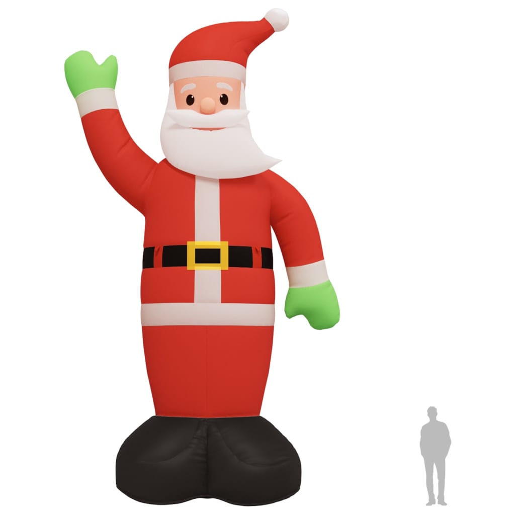 Christmas Inflatable Santa Claus With Leds