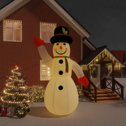 Christmas Inflatable Snowman With Leds