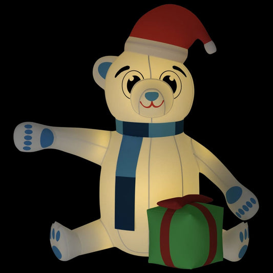 Christmas Inflatable Teddy Bear Led