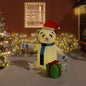 Christmas Inflatable Teddy Bear Led