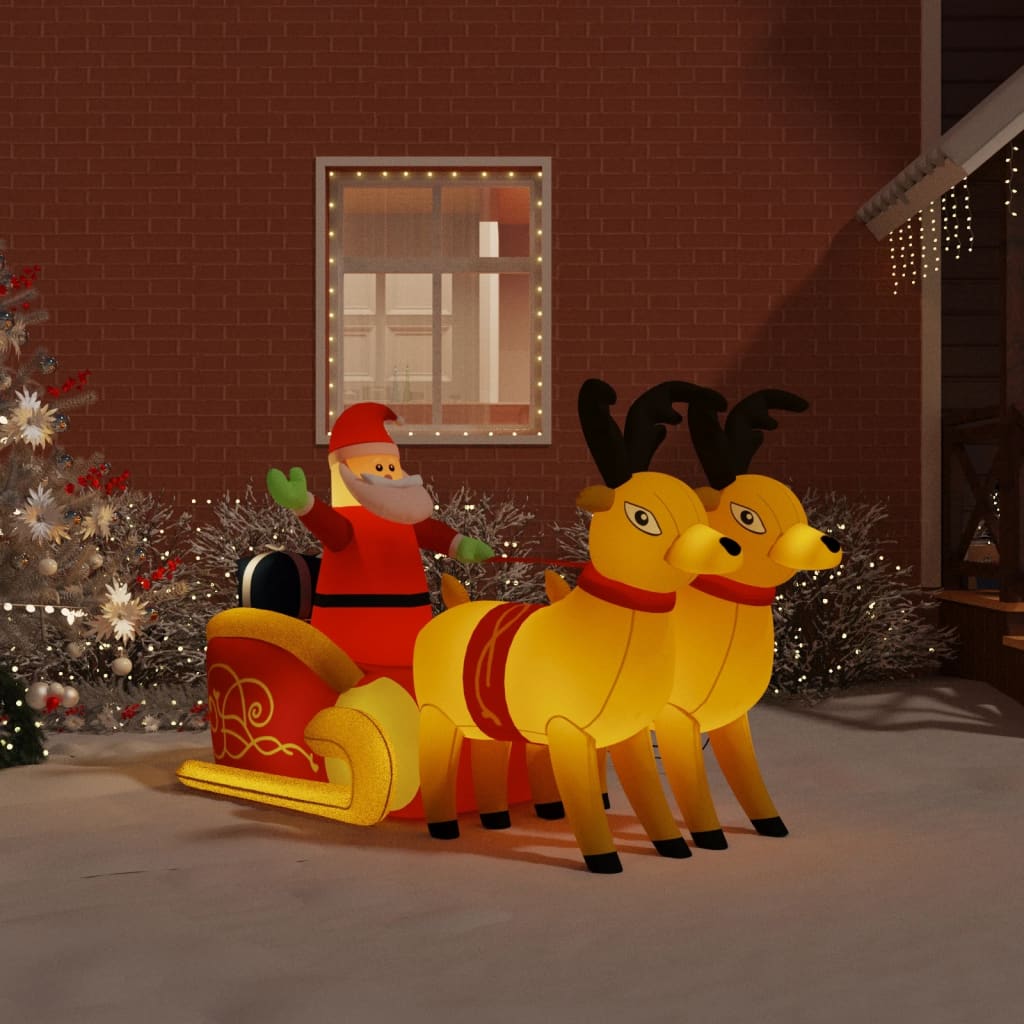 Christmas Inflatable Teddy Bear Led