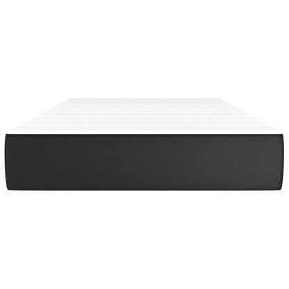 Pocket Spring Bed Mattress Medium 90X190X20 Cm Faux Leather