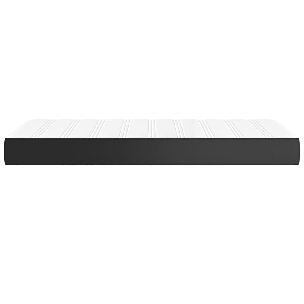 Pocket Spring Bed Mattress Medium 90X190X20 Cm Faux Leather