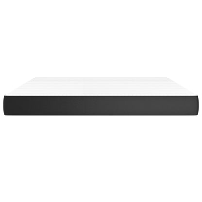 Pocket Spring Bed Mattress Medium 152X203X20 Cm Queen Faux Leather