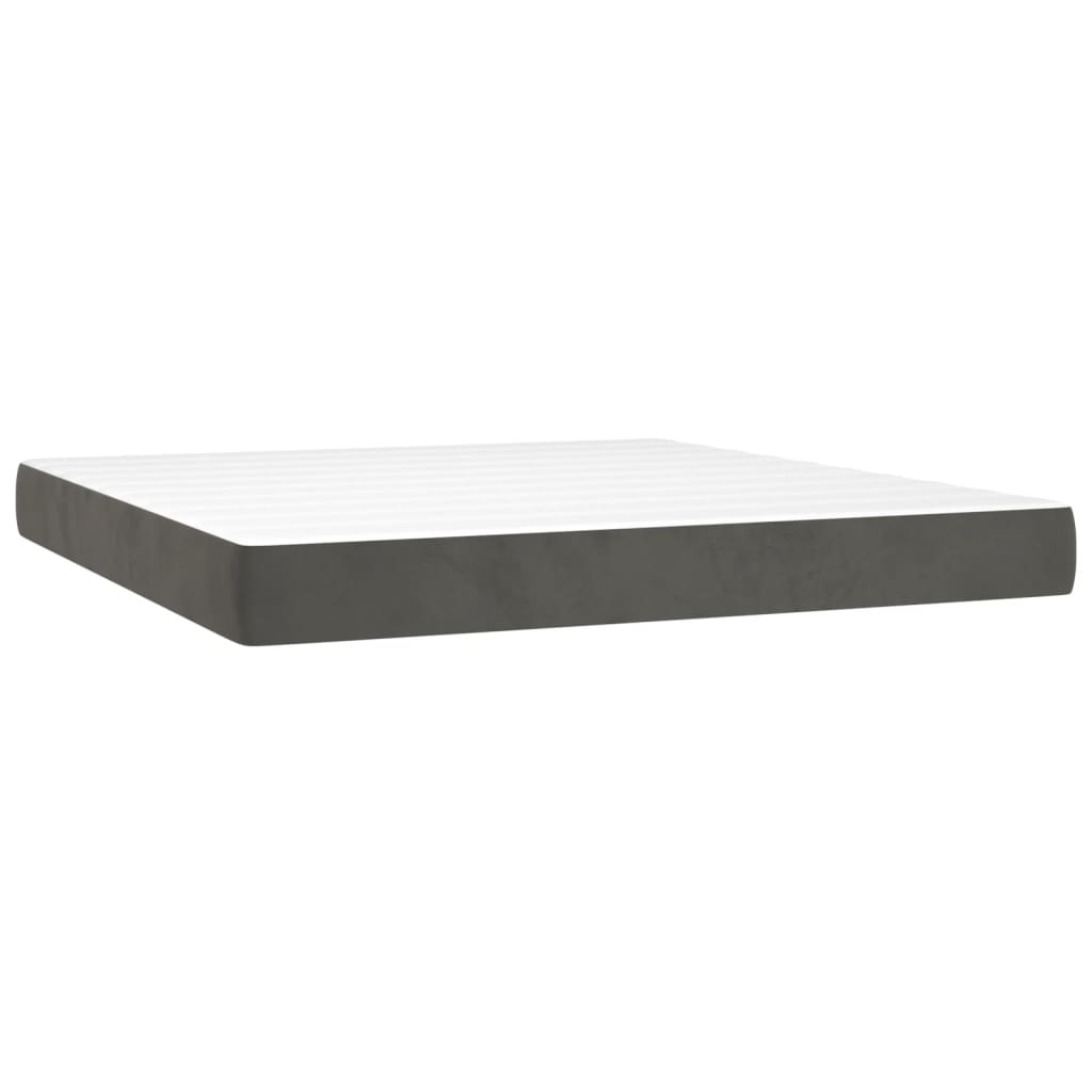 Pocket Spring Bed Mattress Medium 152X203X20 Cm Queen Velvet