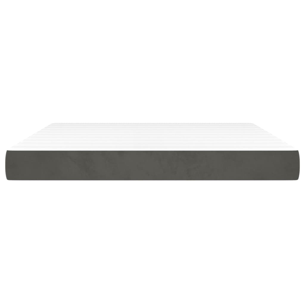 Pocket Spring Bed Mattress Medium 152X203X20 Cm Queen Velvet