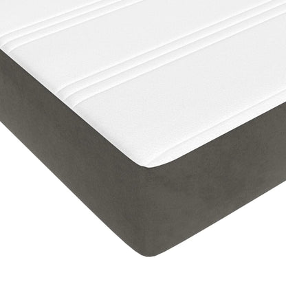 Pocket Spring Bed Mattress Medium 152X203X20 Cm Queen Velvet