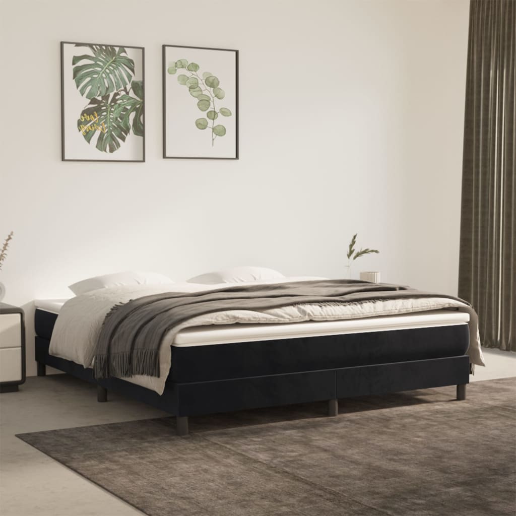 Pocket Spring Bed Mattress Medium 152X203X20 Cm Queen Velvet