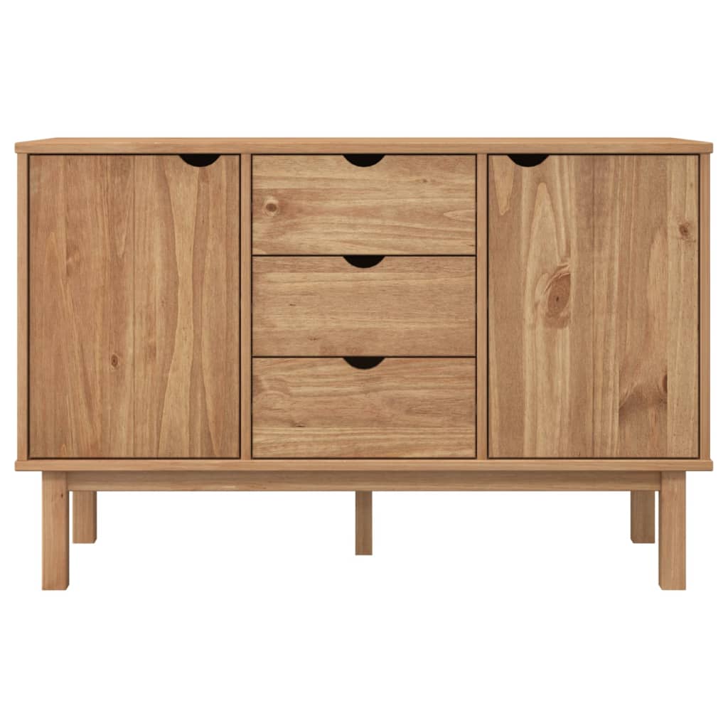 Sideboard Otta 113.5X43X73 Cm Solid Wood Pine