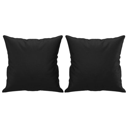 Throw Pillows 2 Pcs 40X40 Cm Faux Leather