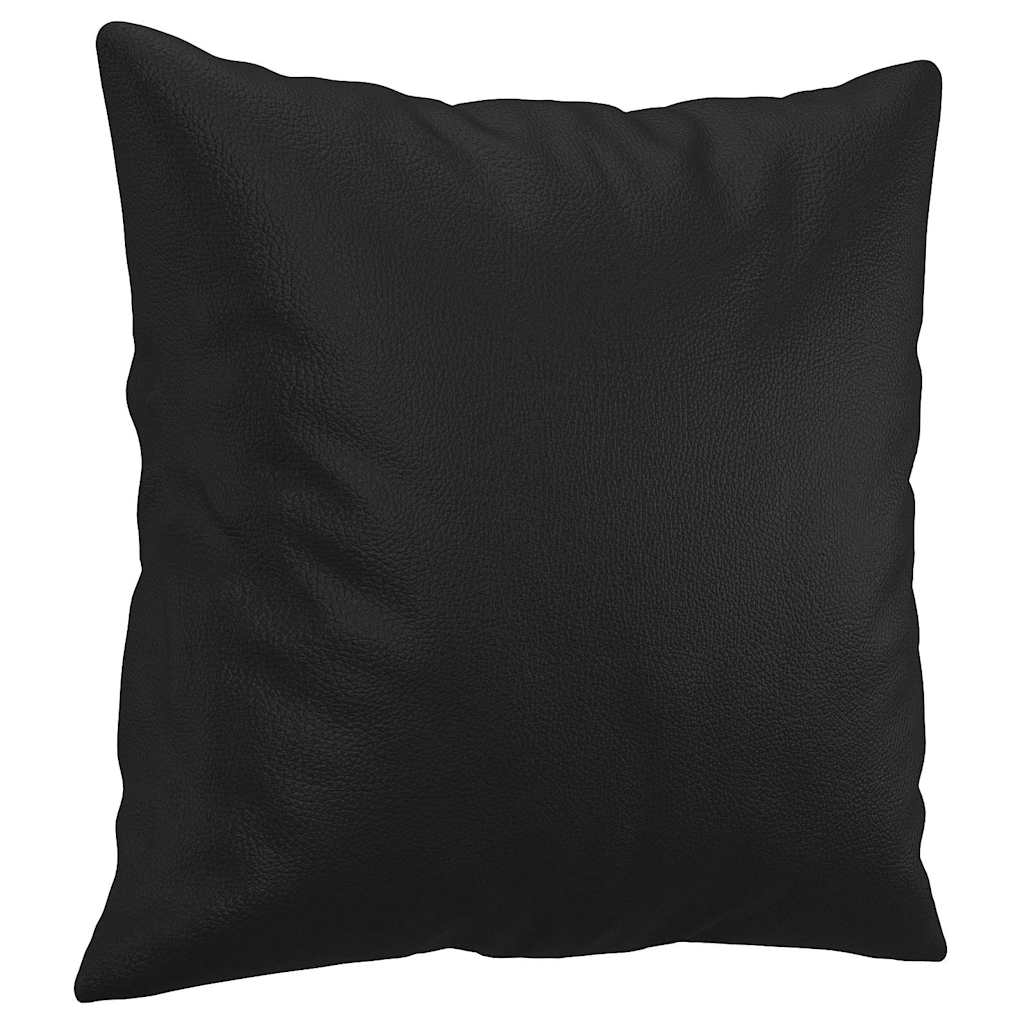 Throw Pillows 2 Pcs 40X40 Cm Faux Leather