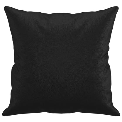 Throw Pillows 2 Pcs 40X40 Cm Faux Leather