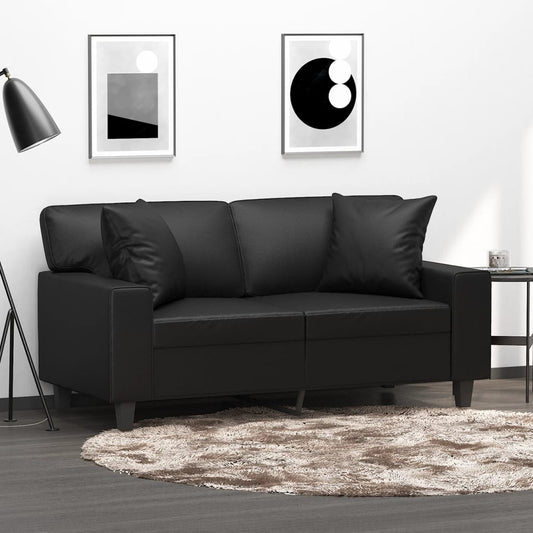 Throw Pillows 2 Pcs 40X40 Cm Faux Leather