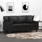 Throw Pillows 2 Pcs 40X40 Cm Faux Leather