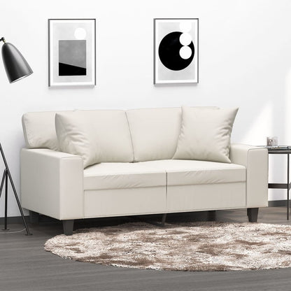 Throw Pillows 2 Pcs 40X40 Cm Faux Leather