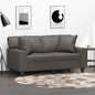 Throw Pillows 2 Pcs 40X40 Cm Faux Leather