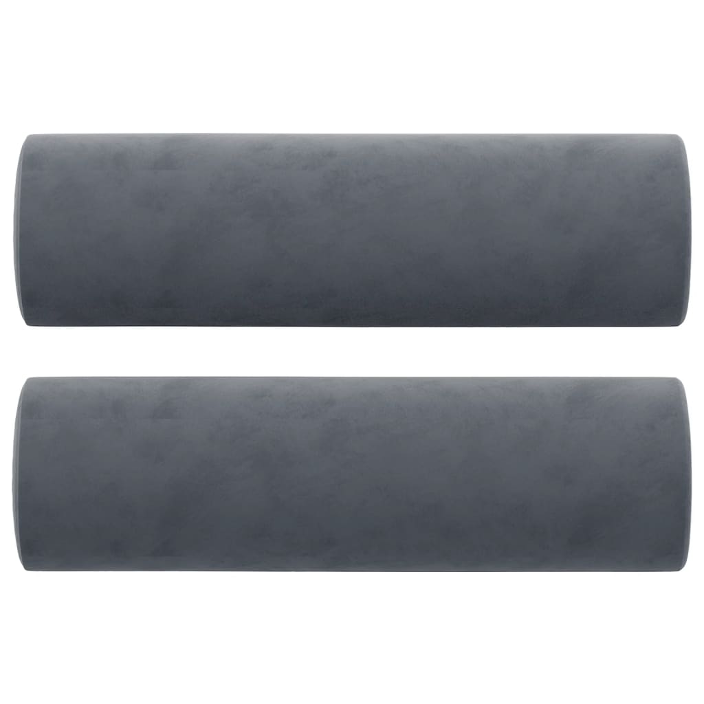 Throw Pillows 2 Pcs Ø15X50 Cm Velvet