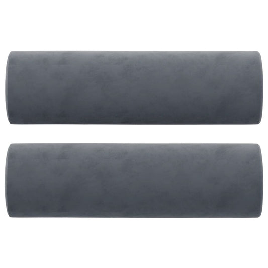 Throw Pillows 2 Pcs Ø15X50 Cm Velvet