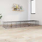8-Panel Pet Cage Black 35X35 Cm Steel