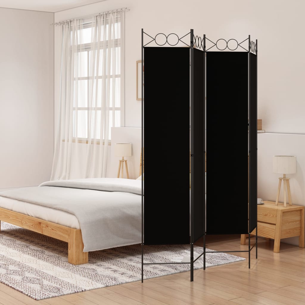 6-Panel Room Divider Fabric