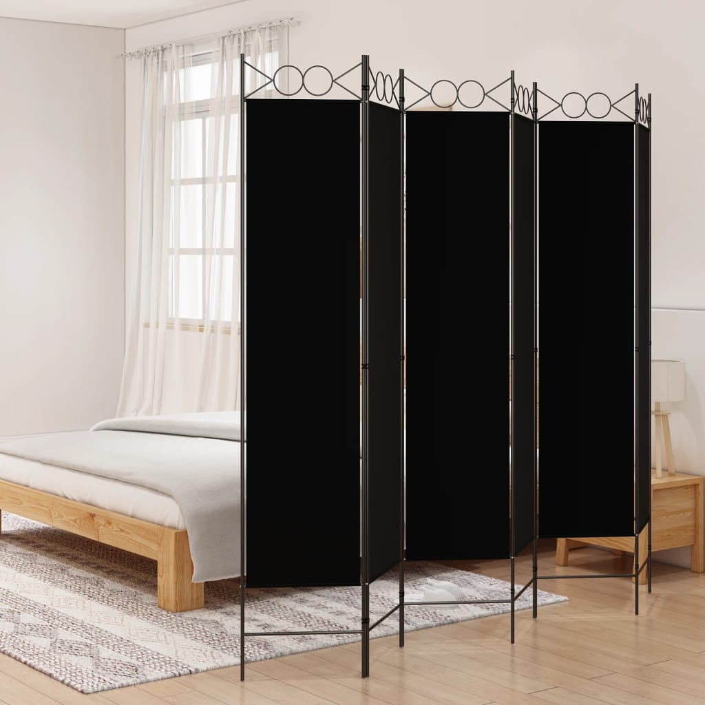 6-Panel Room Divider Fabric