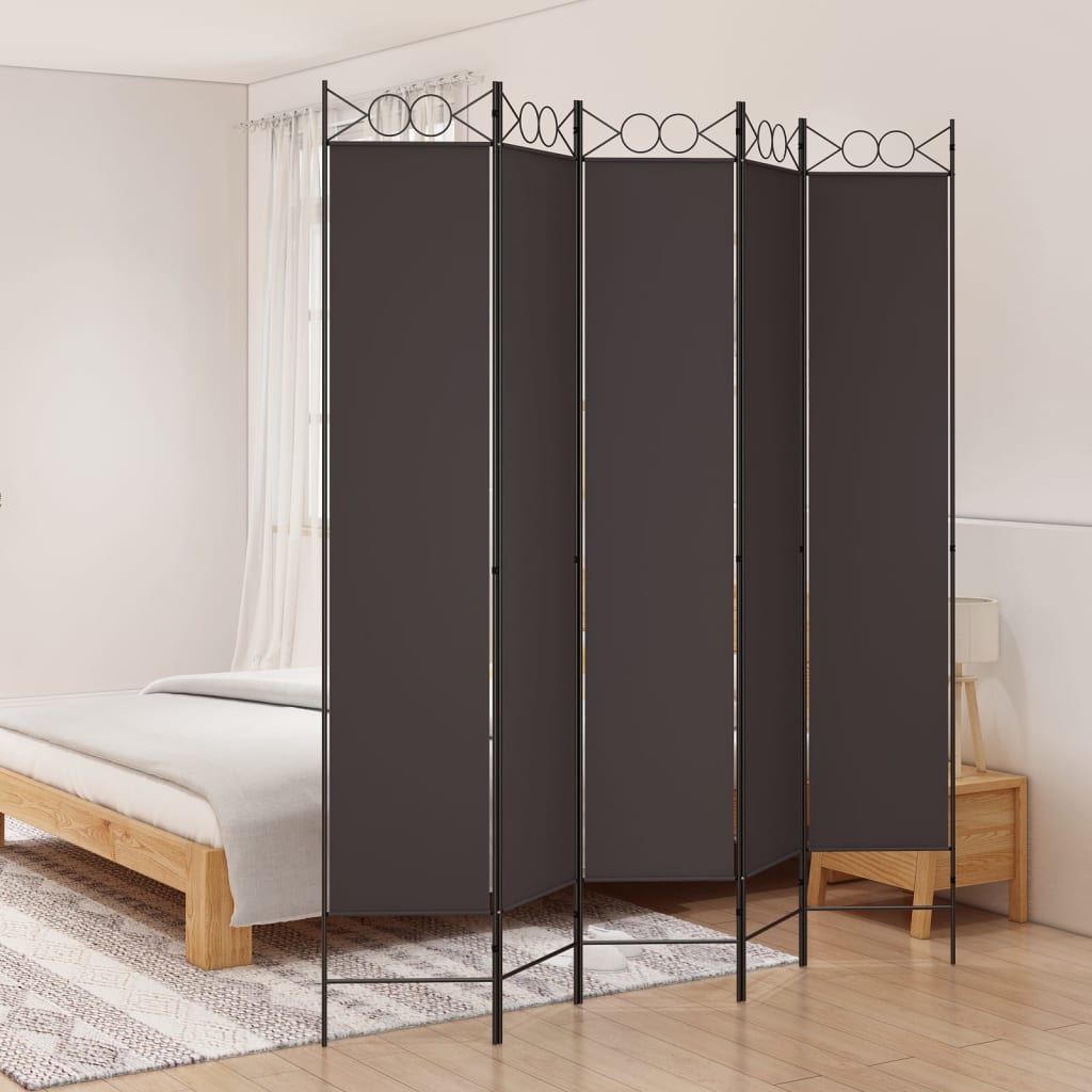 6-Panel Room Divider Fabric