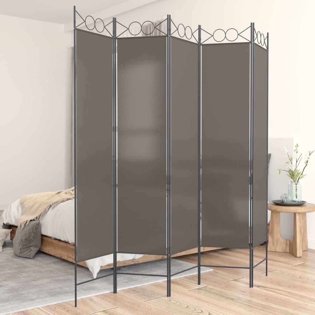 6-Panel Room Divider Fabric