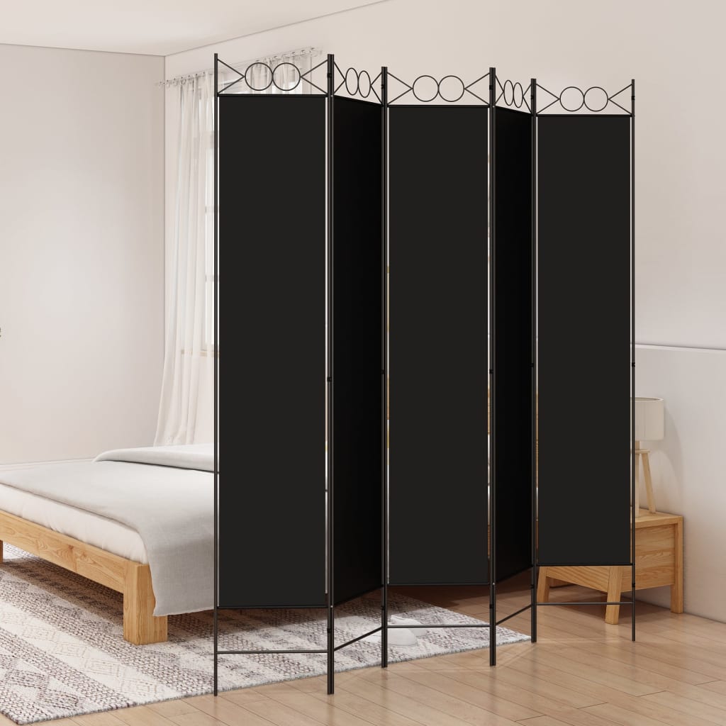 6-Panel Room Divider Fabric