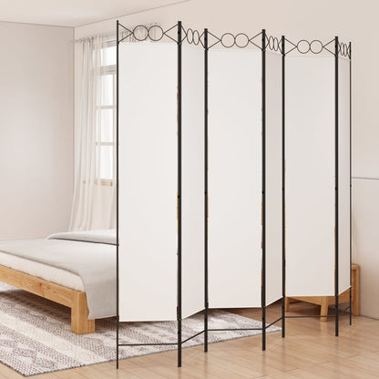 6-Panel Room Divider Fabric