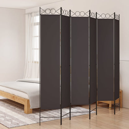 6-Panel Room Divider Fabric