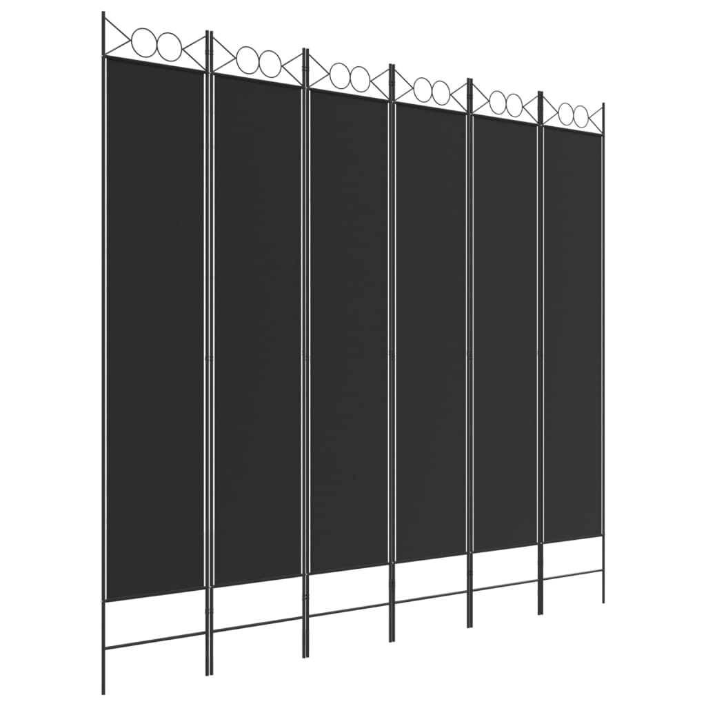 6-Panel Room Divider Fabric
