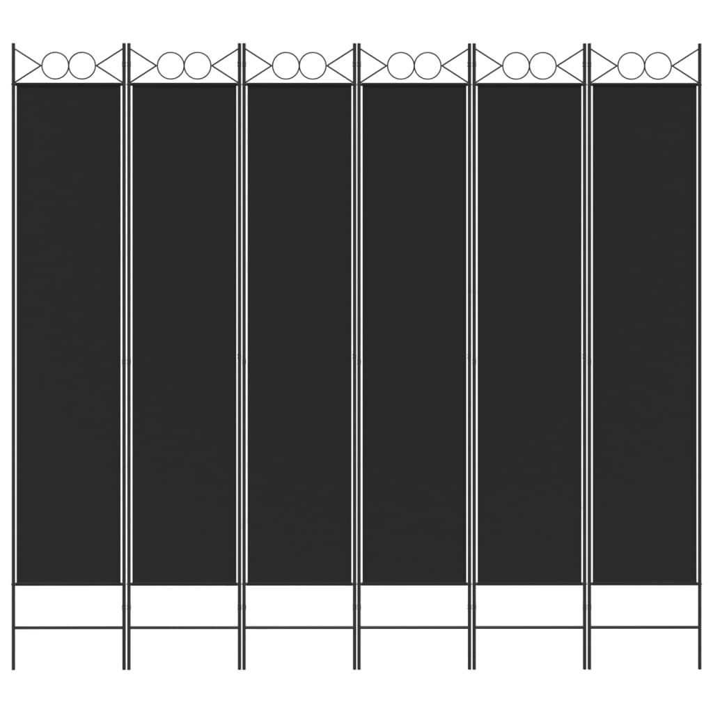 6-Panel Room Divider Fabric