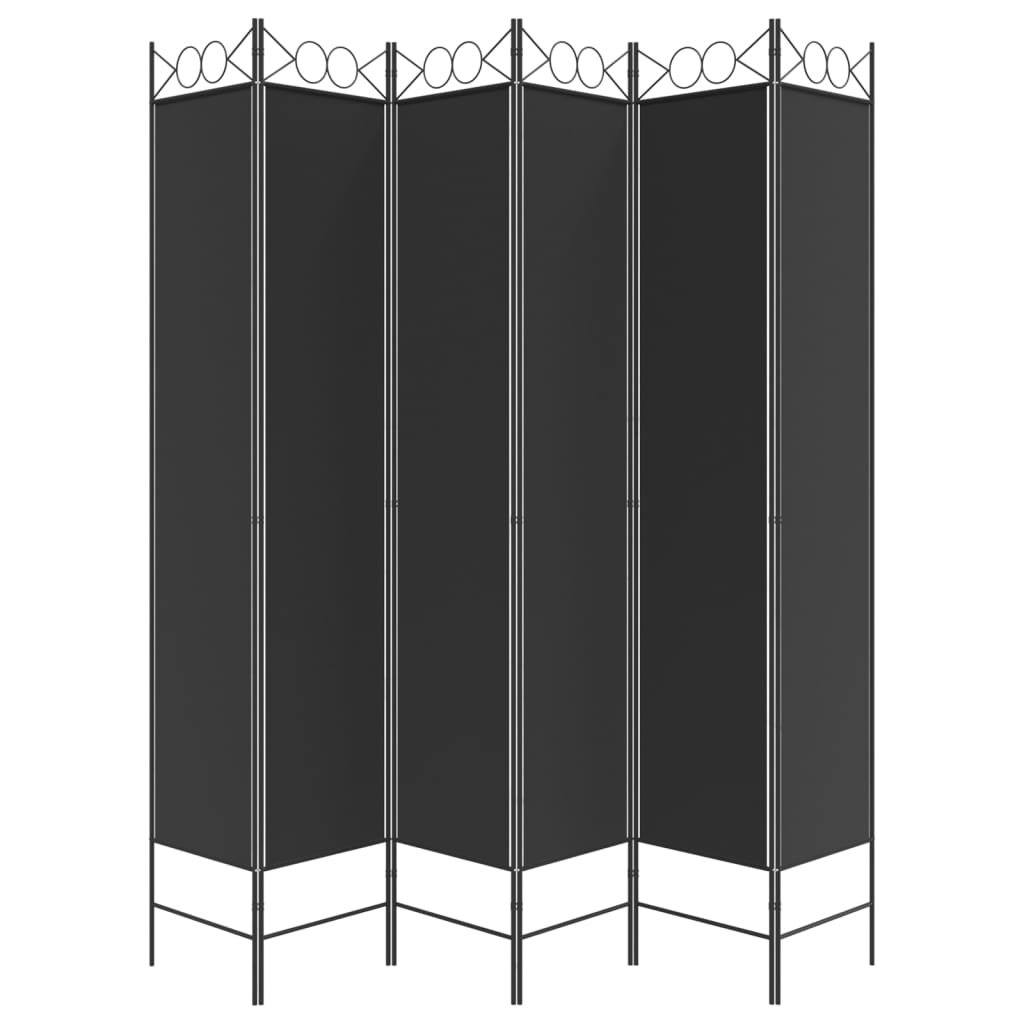 6-Panel Room Divider Fabric