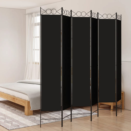 6-Panel Room Divider Fabric