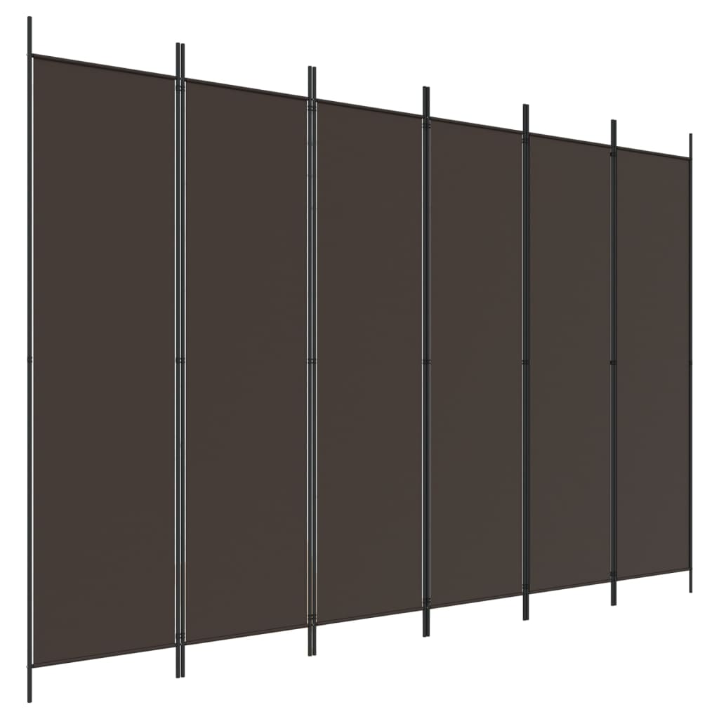 6-Panel Room Divider Fabric