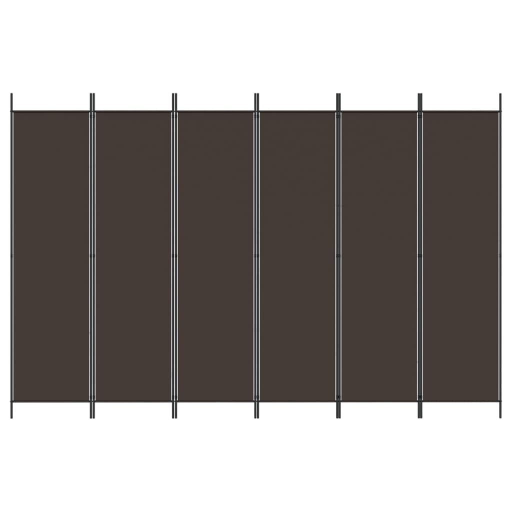 6-Panel Room Divider Fabric