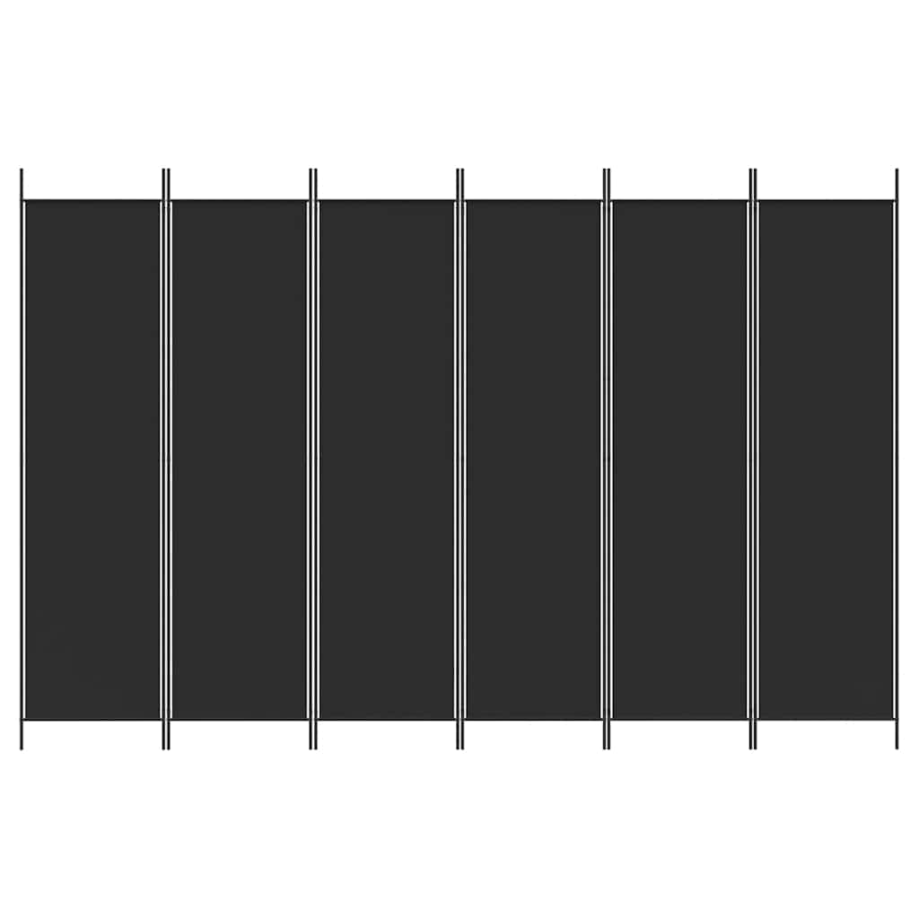 6-Panel Room Divider Fabric