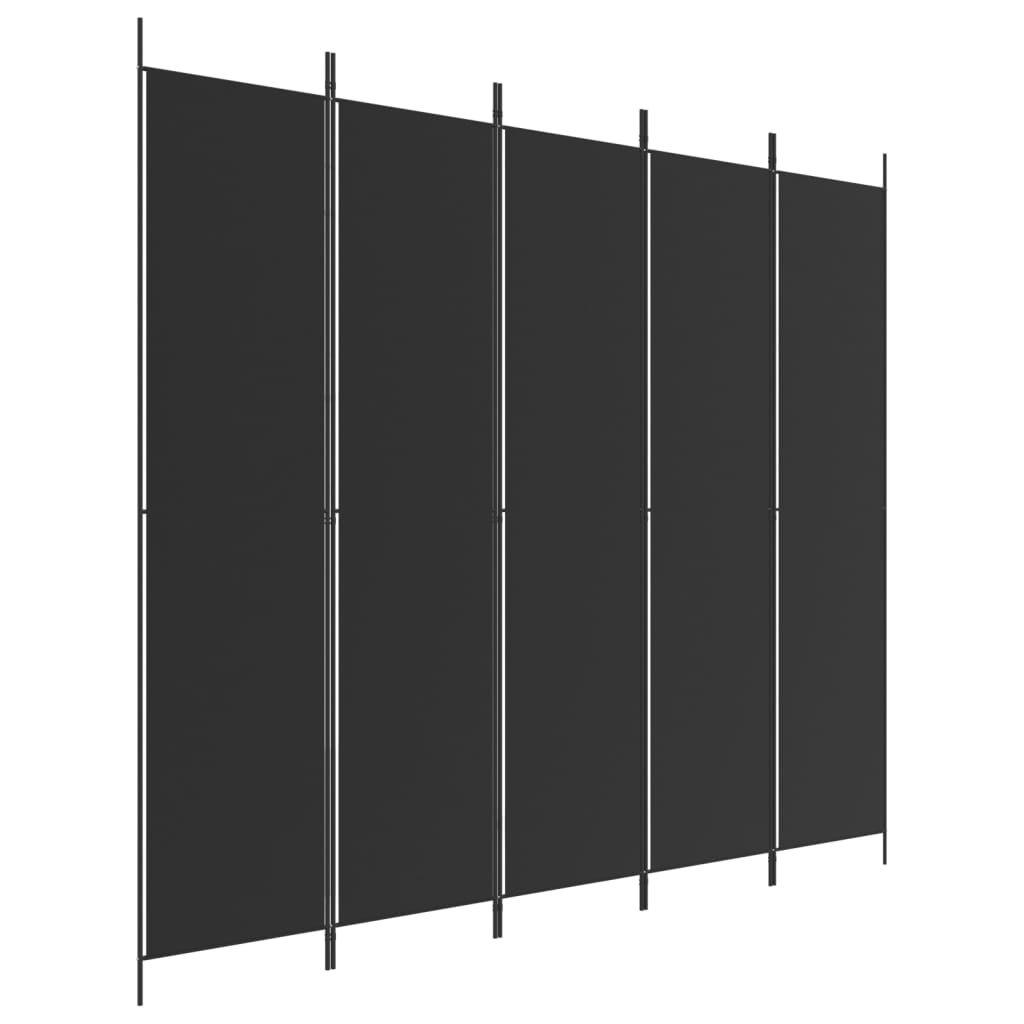 5-Panel Room Divider Fabric