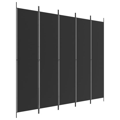 5-Panel Room Divider Fabric